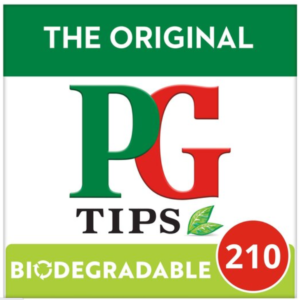 PG Tips 210 Original Black Tea Bags 609g