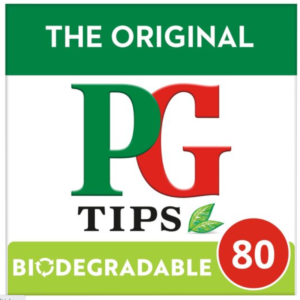 PG Tips 80 Original Black Tea Bags 232g