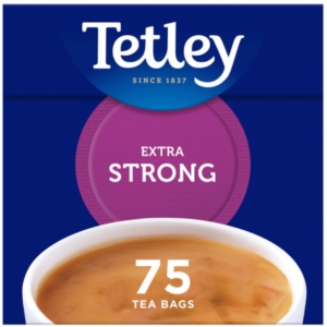 Tetley Extra Strong 75 Teabags 237G