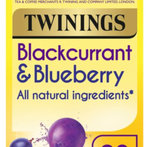 Twinings Blackcurrant & Blueberry 20 Tea Bags 40G