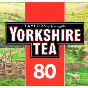 Yorkshire 80 Teabags 250G