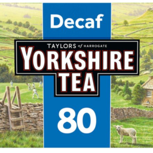 Yorkshire Tea Decaffeinated 80 Teabags 250G